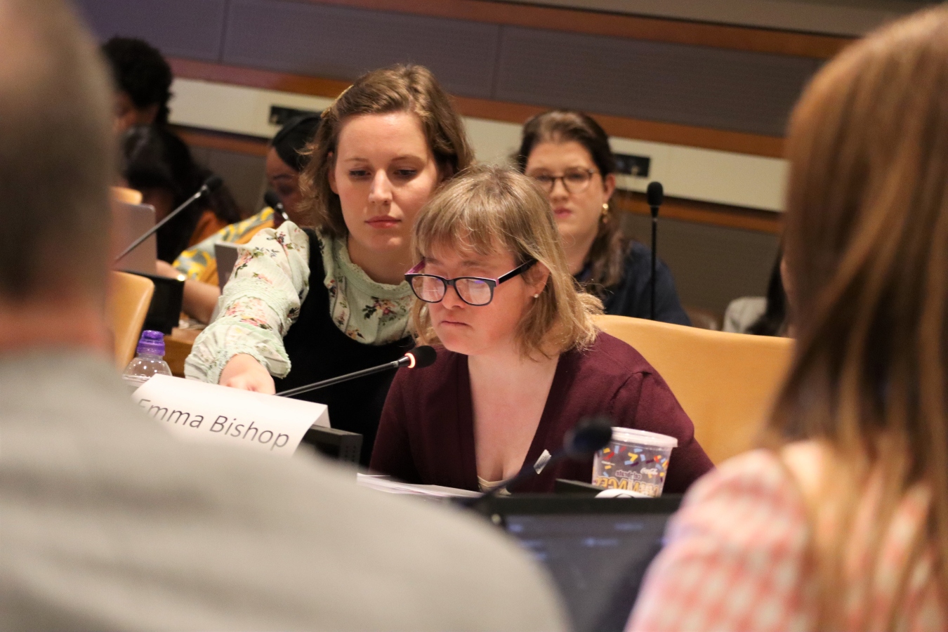 Emma Bishop, Down Syndrome International
