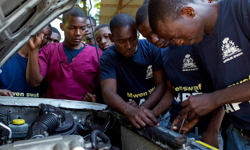 PHOTO: Logan Abassi UN/MINUSTAH